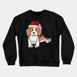 Christmas Beagle Crewneck Sweatshirt